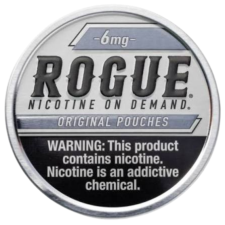 ROGUE ORIGINAL 6MG NICOTINE PCH 5CN