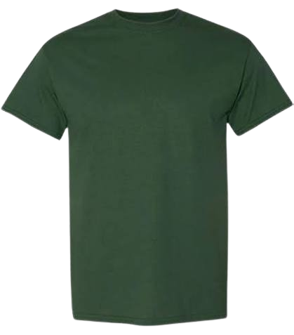 S/W SHIRT MILTARY GREEN LRG 8/6PK