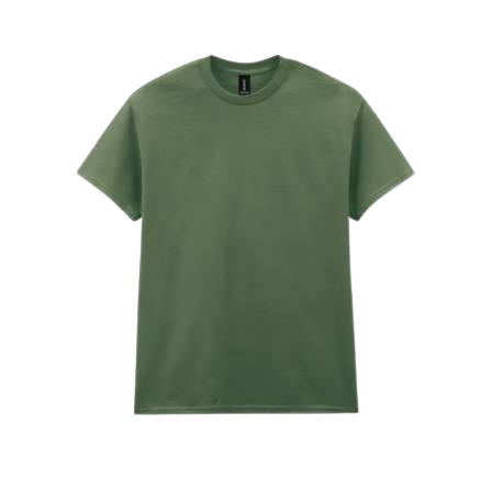 S/W SHIRT MILTARY GREEN 4XL 8/6PK