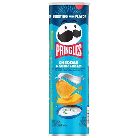 PRINGLES CHEDDAR/SOUR CREAM 5.50 Z