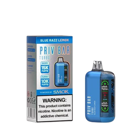PRIV BAR BLUE RAZZ LEMON 5/15K 18ML