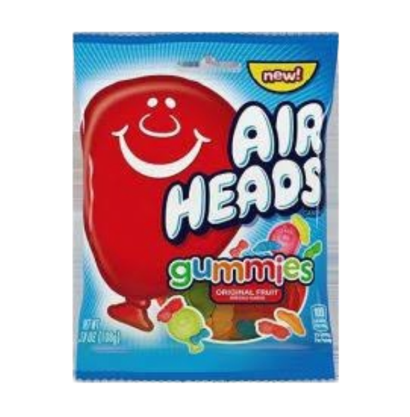 AIRHEAD GUMMIES FRUIT 3.8 OZ