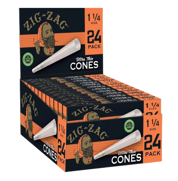 Z/Z PAPER CONES UL THIN 1.25 24/6PK