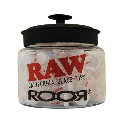 RAW X ROOR GLASS SLIM TIP 75CT