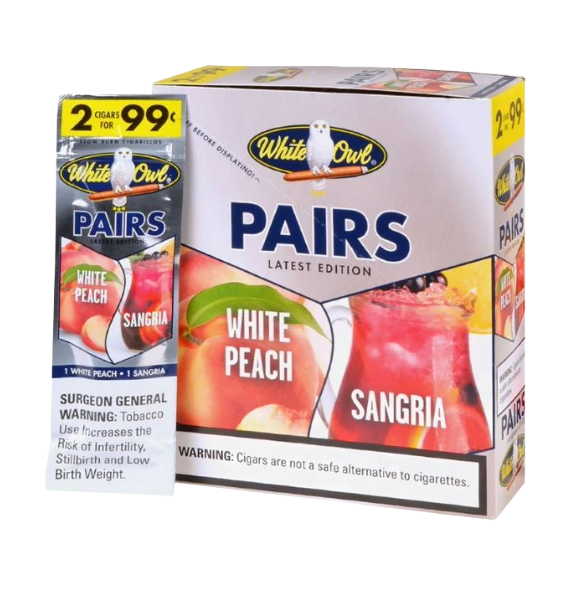 W/O CGRIL WHT/PCH SANGRIA 30/2/.99