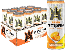 REIGN STORM CLEAN ORANGE 12/12 OZ