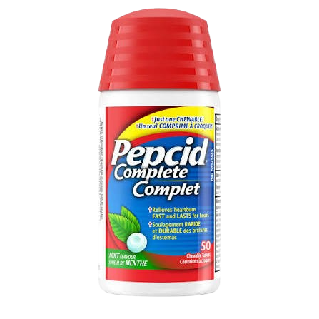 PEPCID COMPLETE CHEWABLE 6/1'S