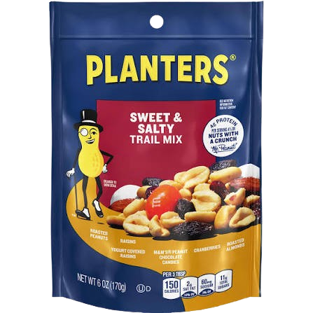 PLNT TRAIL MIX 6OZ SWEET & SALTY