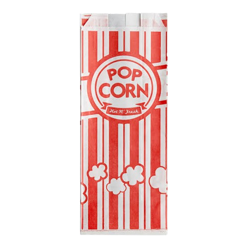 POPCORN BAG #504 1M 8 INCH 1000CT