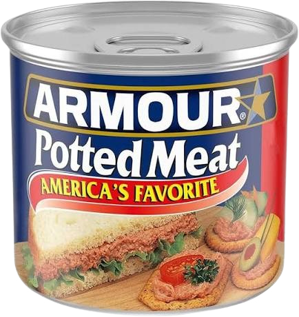POTTED MEAT ARMOUR 48/3 OZ