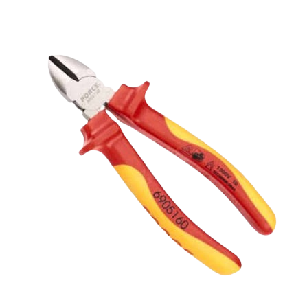 PLIERS POWERPLUS DIAGONALW/HAND6'