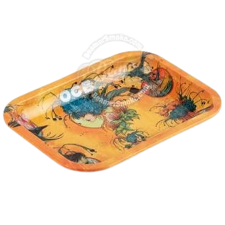 O C B RING OF FIRE METAL TRAY MEDUM