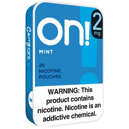 ON MINT 2MG NICOTINE PCHS 5CN
