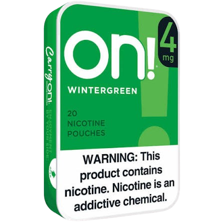 ON WINTERGRN 4MG NICOTINE PCHS 5CN