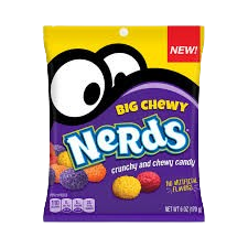 NERDS BIG CHEWY 12/6 OZ PEG BAG