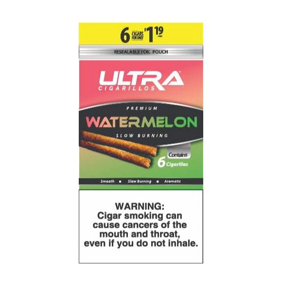 ULTRA CIGARILOS WATERMELN 15/6/1.19
