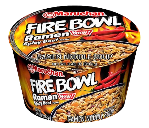 MARUCHAN BOWL FLAMING BEEF 6/3.49 Z
