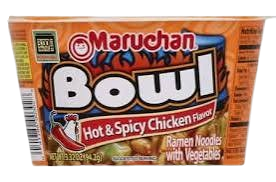 MARUCHAN BOWL HOT&SPICY 3.38OZ