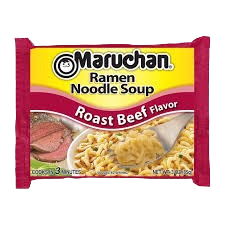 MARUCHAN RAMEN ROAST BEEF 3 OZ