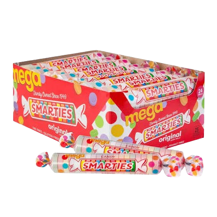 MEGA SMARTIES 24CT CANDY