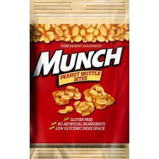 MUNCH PEANUT BITES PEG BAG 4 OZ