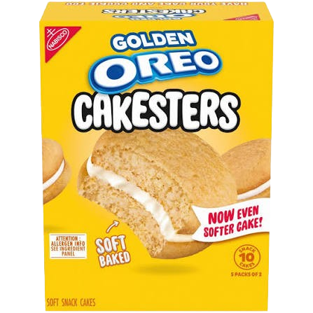 NAB OREO CAKESTER GOLDEN 8CT