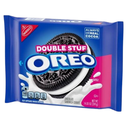 NAB OREO COOKIES DBLE STUFF KS 12CT