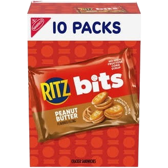 NAB RITZ BITZ PEA/BUT 3.0 OZ PEG