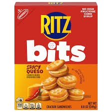 NAB RITZ BITZ SPICY QUESO 12/3OZ