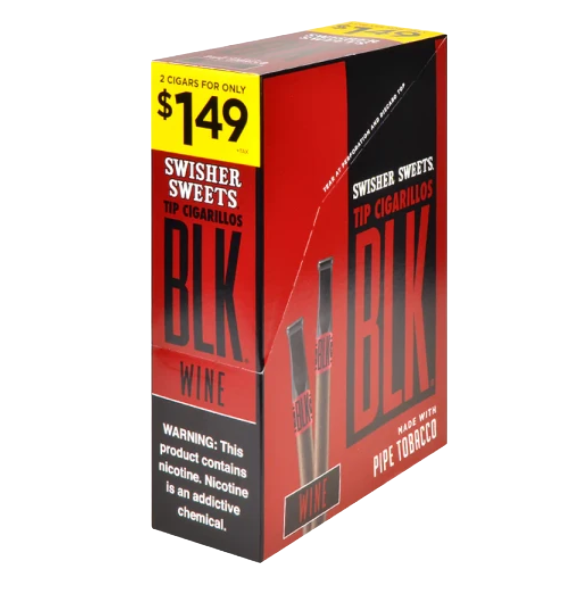 S/S CGRILO BLK WINE TIP 15/2PK/1.49