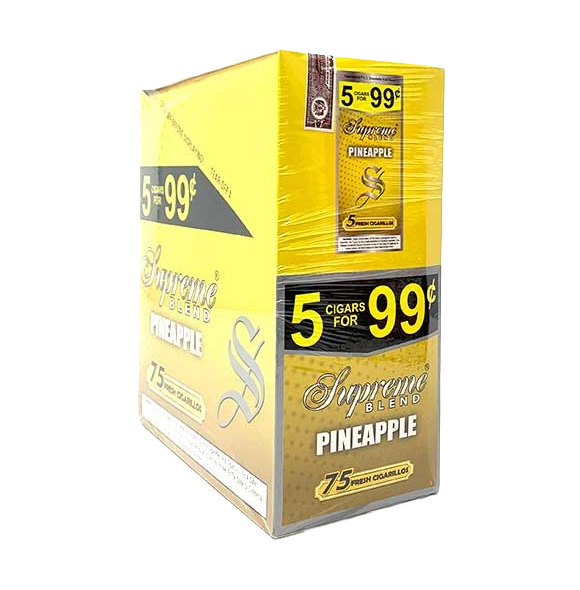 S/B CIGARILO PINEAPPLE POCH 15/4PK