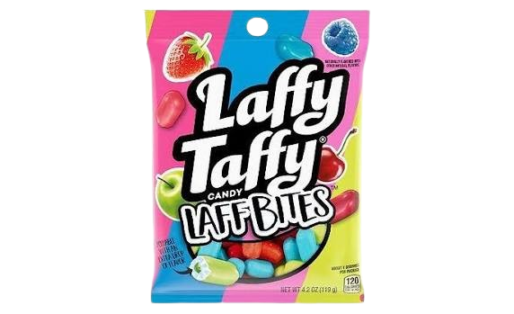 LAFFY TAFFY ORG BITES 12CT 3 OZ PEG