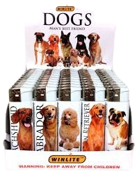 LIGHTER WINLITE DOGS 50 CT 80610DG