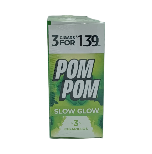 POM POM CIGRLO SLOW GLOW 15/3/$1.39
