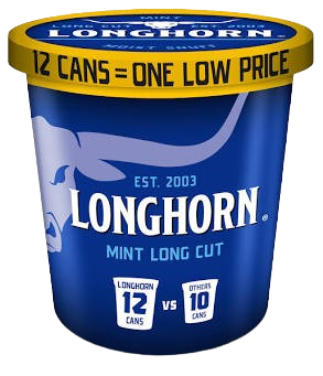 LONGHORN LCM MOIST SNUFF 14.4 TUB