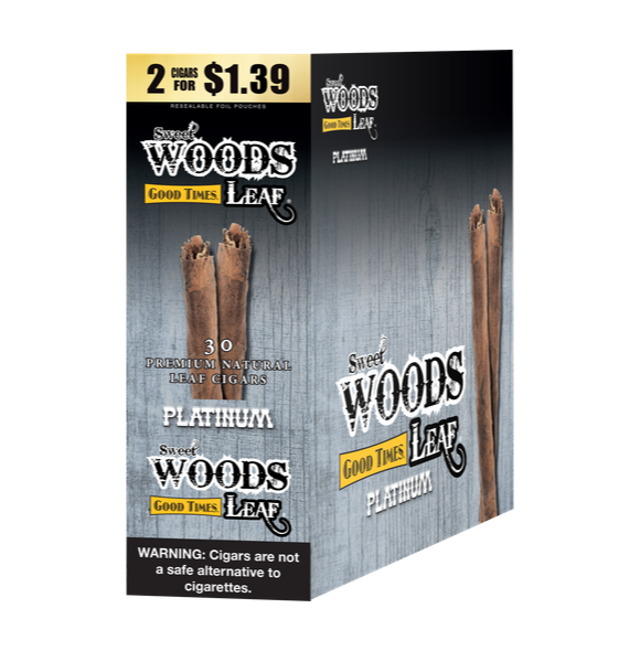 NWEET WOODS LEAF PLATMN 15/2/$1.39