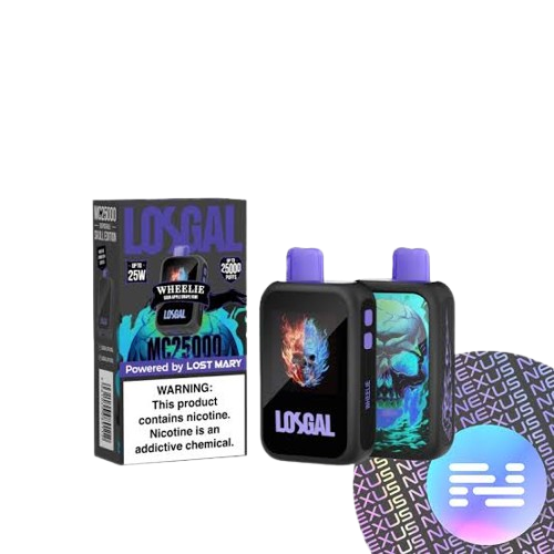 LOSGAL S SOUR APLE GRAPE KIWI 5/25K