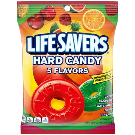 LS FIVE FLAVOR HARD 6 OZ BAG