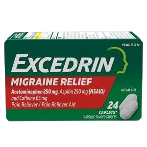 EXCEDRIN MIGRAINE TABLETS 24CT