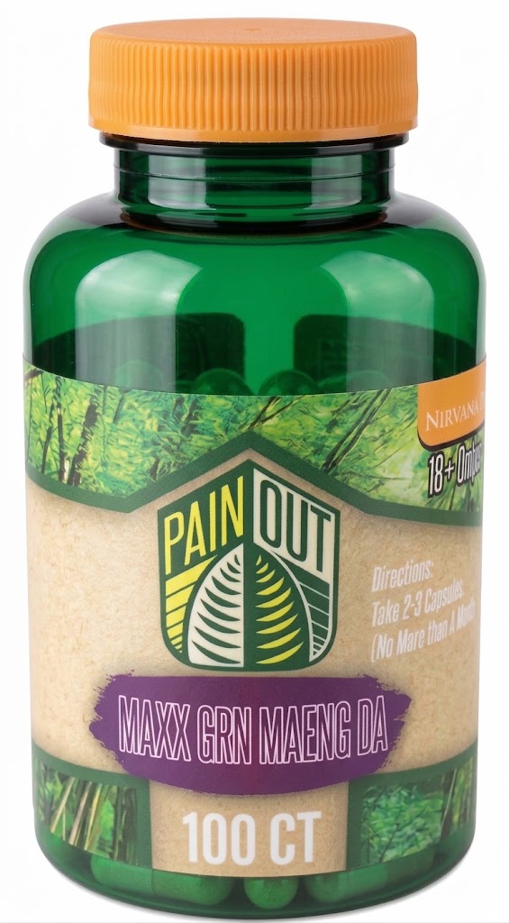 PAIN OUT CAP MAXX GRN MAEN DA 100CT