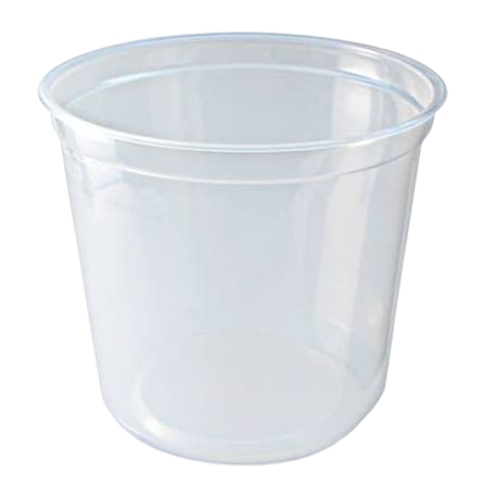 DELI CONT CLR PLST 32 OZ
