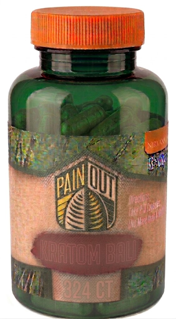 PAIN OUT KRATOM BALI 324 CAPSUL BOT