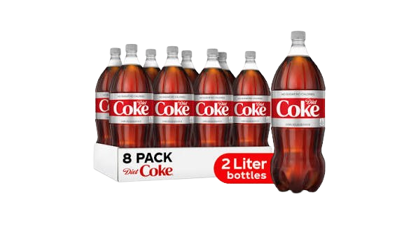 DIET COKE 2 LITER 8 CT