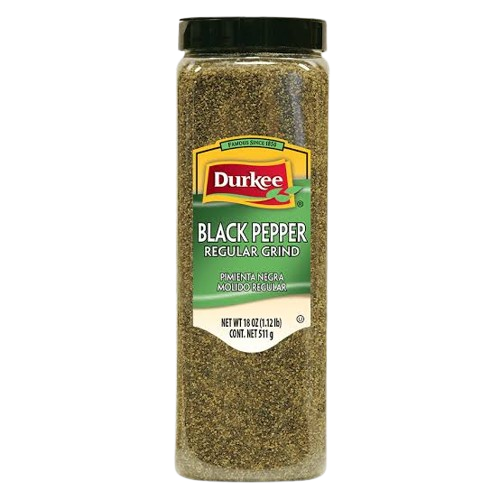 DURKEE GROUND BLACK PEPPER 2 OZ