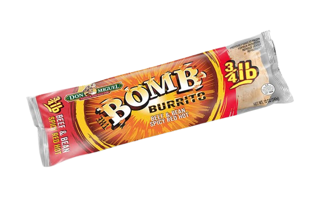 DON MIGUEL HOT BEEF/BEAN BURRITO 12
