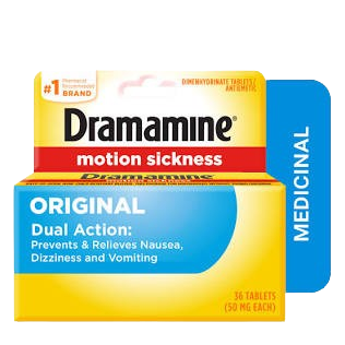 DRAMAMINE TABLETS 12'S PG