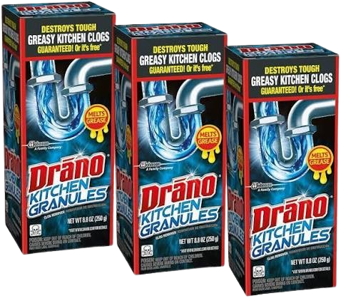 DRANO GRANULAR 16 OZ PLUS