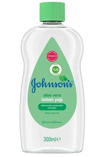J&J BABY OIL 24/300ML ALOE