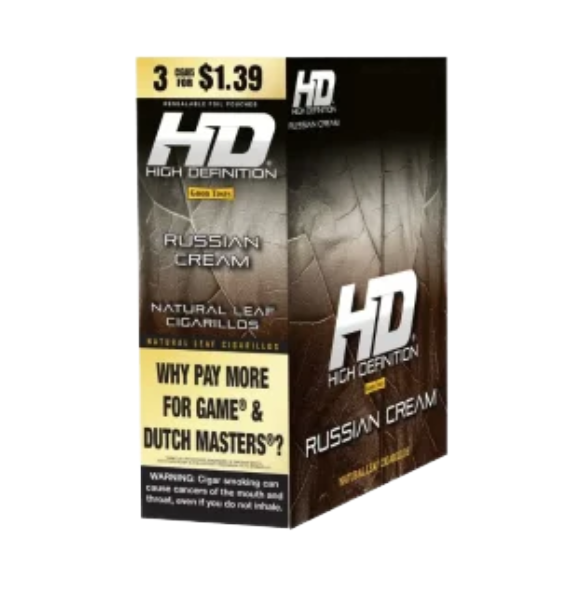 G/T CIG HD RUSS CREAM 15/3/$1.39