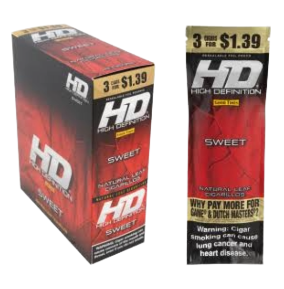 G/T CIG HD SWEET 15/3/$1.39